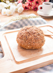 bread for breakfast in the morning