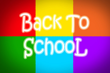 Back To School Concept