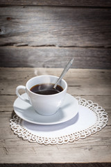 warm cup of coffee