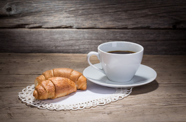 warm cup of coffee