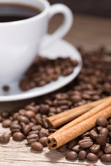 warm cup of coffee