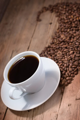 warm cup of coffee