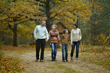 Fototapeta premium beautiful happy family
