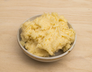 Cheese with garlic