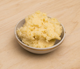 Cheese with garlic