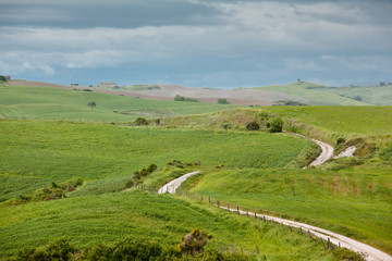 Tuscan landscape in Italy