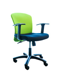 Office chair isolated on white