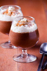 Chocolate And Wipped Cream Dessert