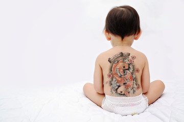 Little baby back - tattoo