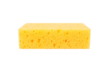 Sponge for washing dish on white  background