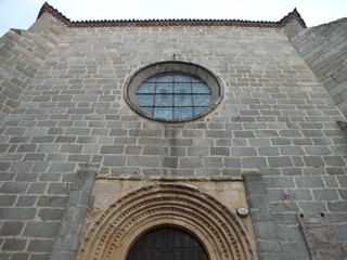 iglesia de san juan bautista en Avila