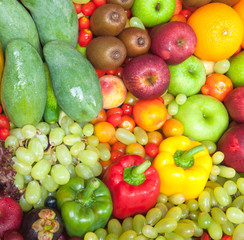 Fruits and vegetables