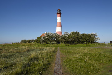 Fototapeta na wymiar Westerhever - Leuchtturm