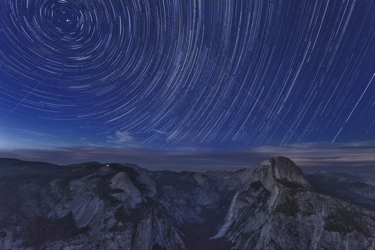 Yosemite National Park at Night