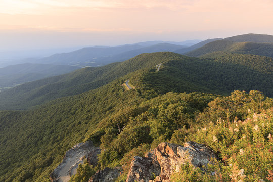 Skyline Drive And Shenandoah National Park