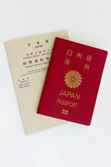 Japanese Passport and International Driver License