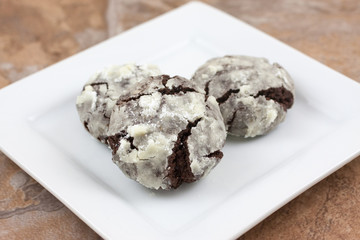Chocolate Crackle Cookies