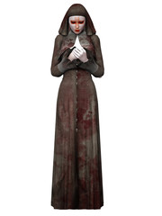 Halloween Creature - Bloody Nun