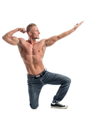 Bodybuilder in Pose