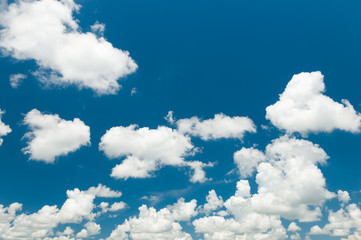 Obraz na płótnie Canvas Clouds and blue sky