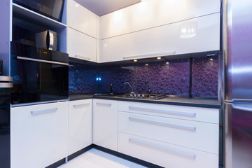 vew of modern kitchen