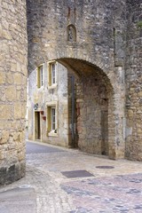 Fototapeta na wymiar ville médiévale de Rodemack en Lorraine France