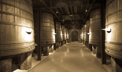 Old image  of winery