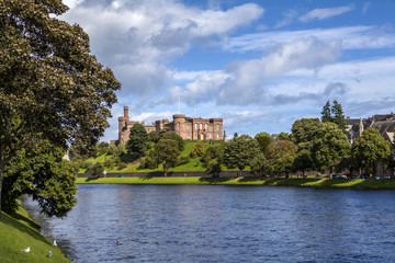 Fototapeta na wymiar Inverness Castle