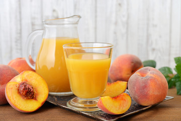 Peach juice