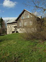 Wooden cottage