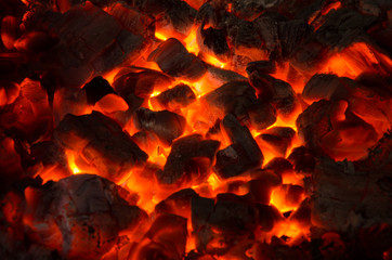 Hot coals in the Fire - 69854086