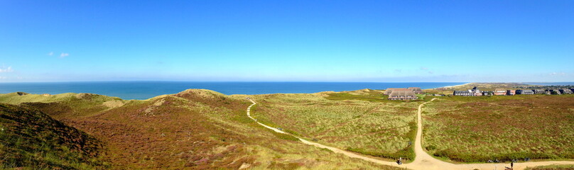 Ausblick von der Uwe-Düne auf Sylt - obrazy, fototapety, plakaty