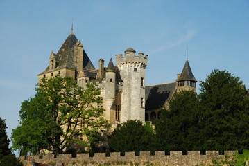 Fototapeta na wymiar Château de Montfort, Dordogne, France