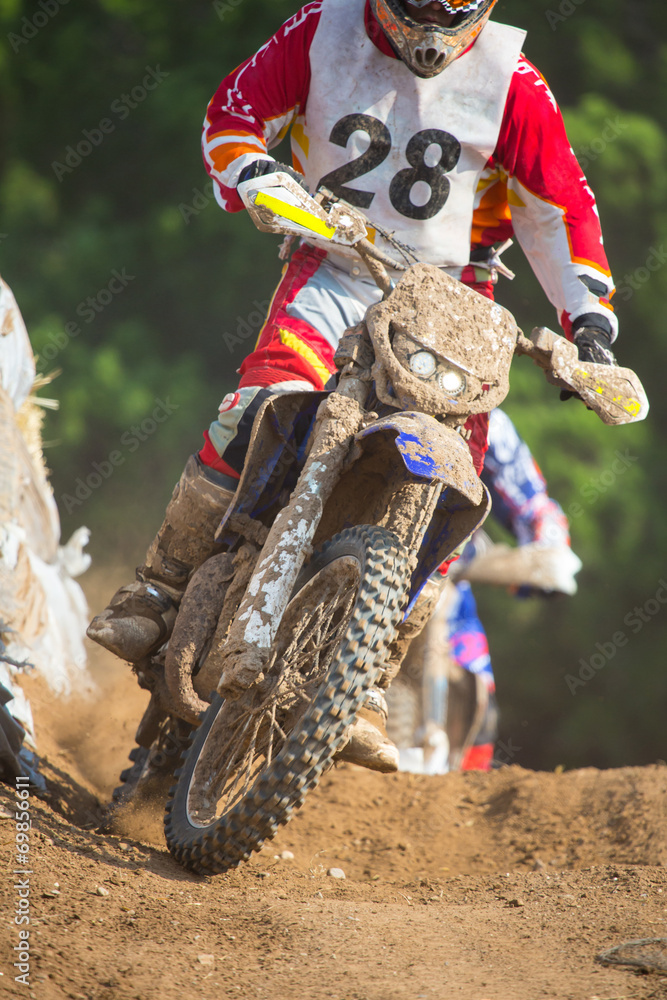 Canvas Prints motocross