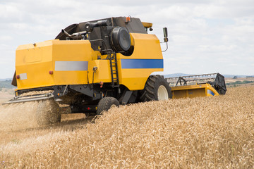 combine harvester