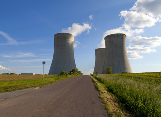 Fototapeta premium Nuclear power plant Dukovany in Czech Republic Europe