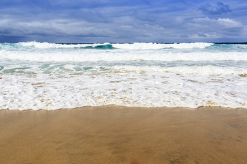 Fototapeta na wymiar Beach in Fuerteventura, Canary Islands, Spain
