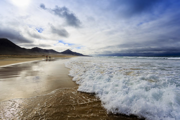 Beach in Fuerteventura, Canary Islands, Spain