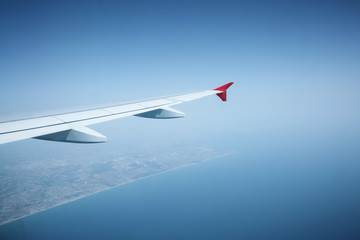 Wing of an airplane