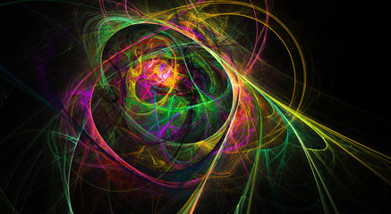 Abstract fractal background