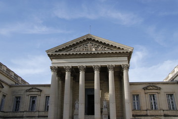 Fototapeta na wymiar Palais de Justice à Montpellier, Occitanie