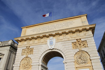 Arc de Triomphe à Montpellier, Occitanie