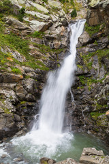 Waterfall in the Valley of Nuria