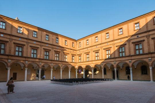 Veduta interna castello dei Pio (Carpi)