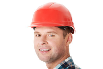 Portrait of an handsome engineer