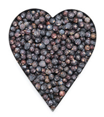 Juniper Berries over white