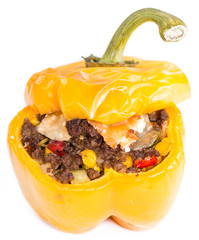 Stuffed Peppers over white