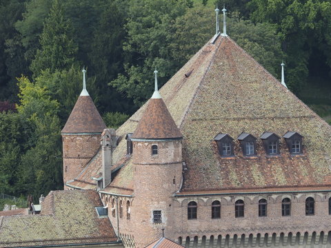 Detalle de Lausanne (Suiza)