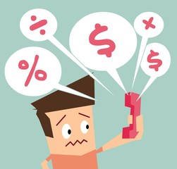 Telemarketing talking too much