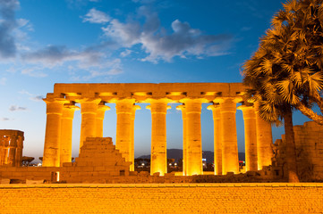 Temple of Luxor, Egypt at Night
